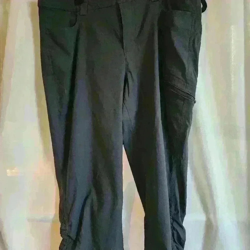 Eddie Bauer Women's Tech Capri Nylon Outdoors Hiking Sport Pants size 16 - Picture 8 of 8